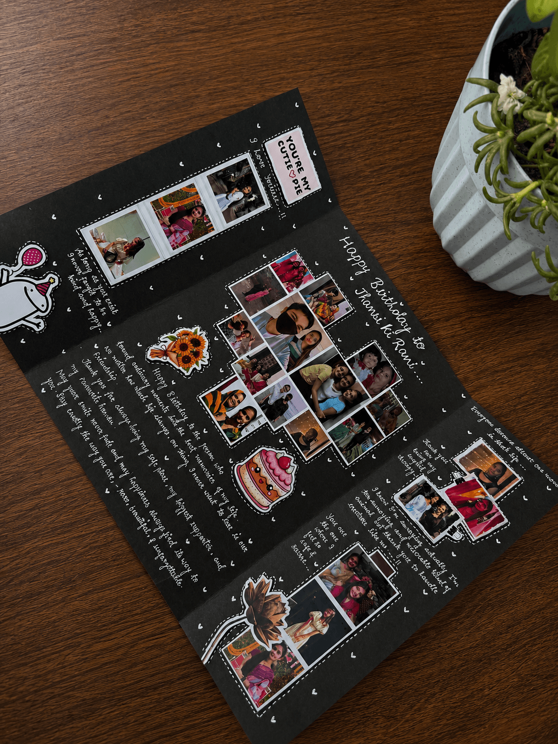Premium Hand-Written Scrapbook Folder