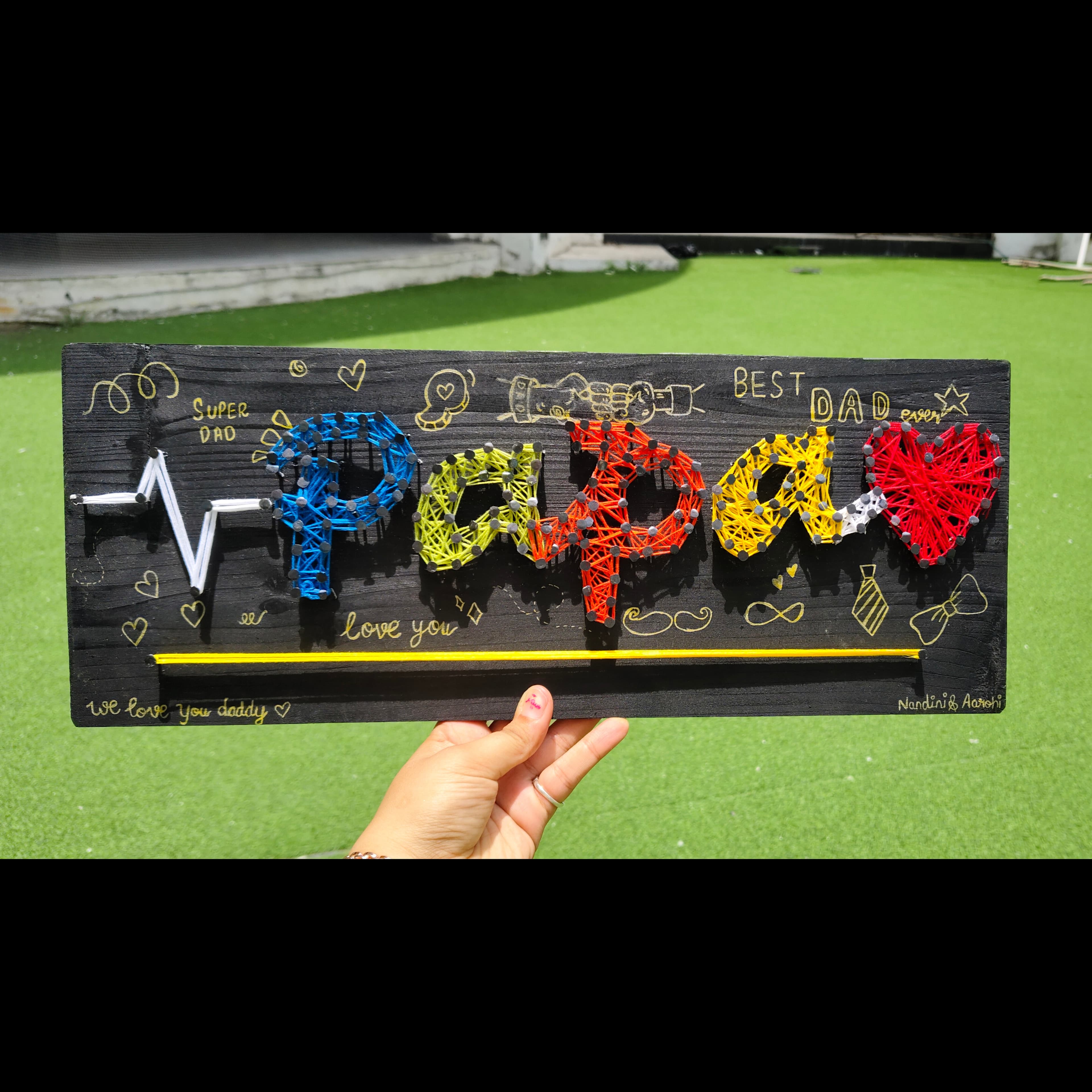 String Art: Papa