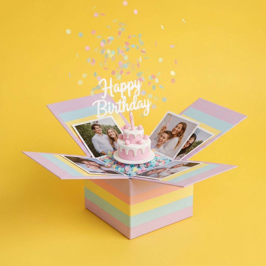 Birthday Explosion Box